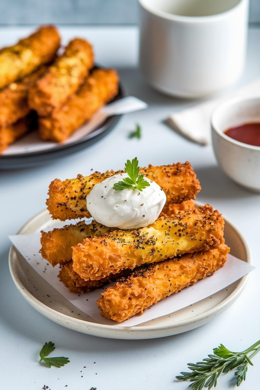 air fryer mozzarella sticks recipe homemade