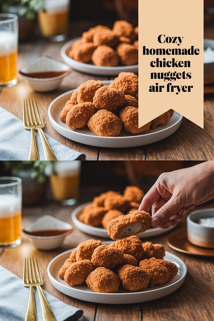 homemade chicken nuggets air fryer
