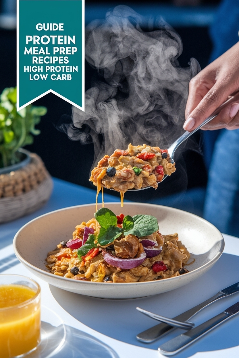 protein meal prep recipes high protein low carb