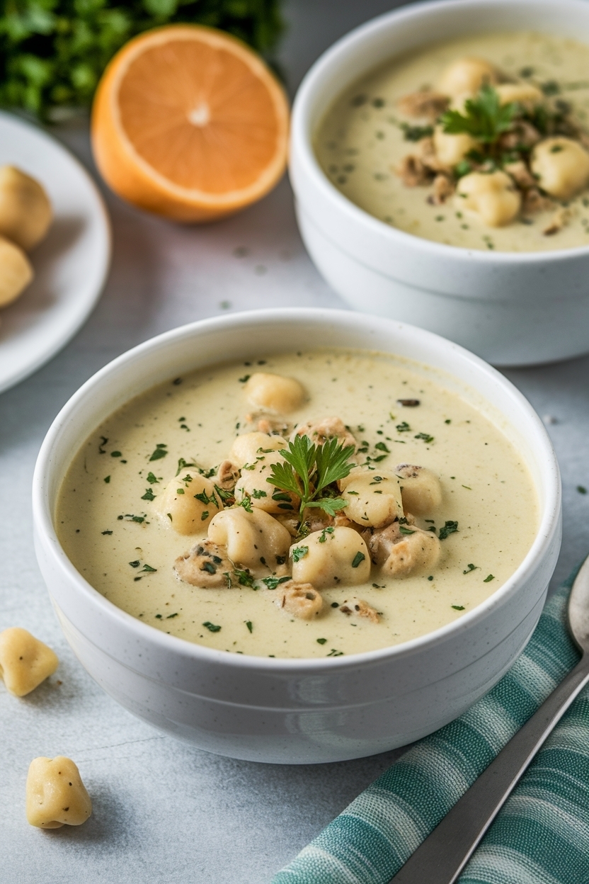creamy chicken gnocchi soup olive garden copycat