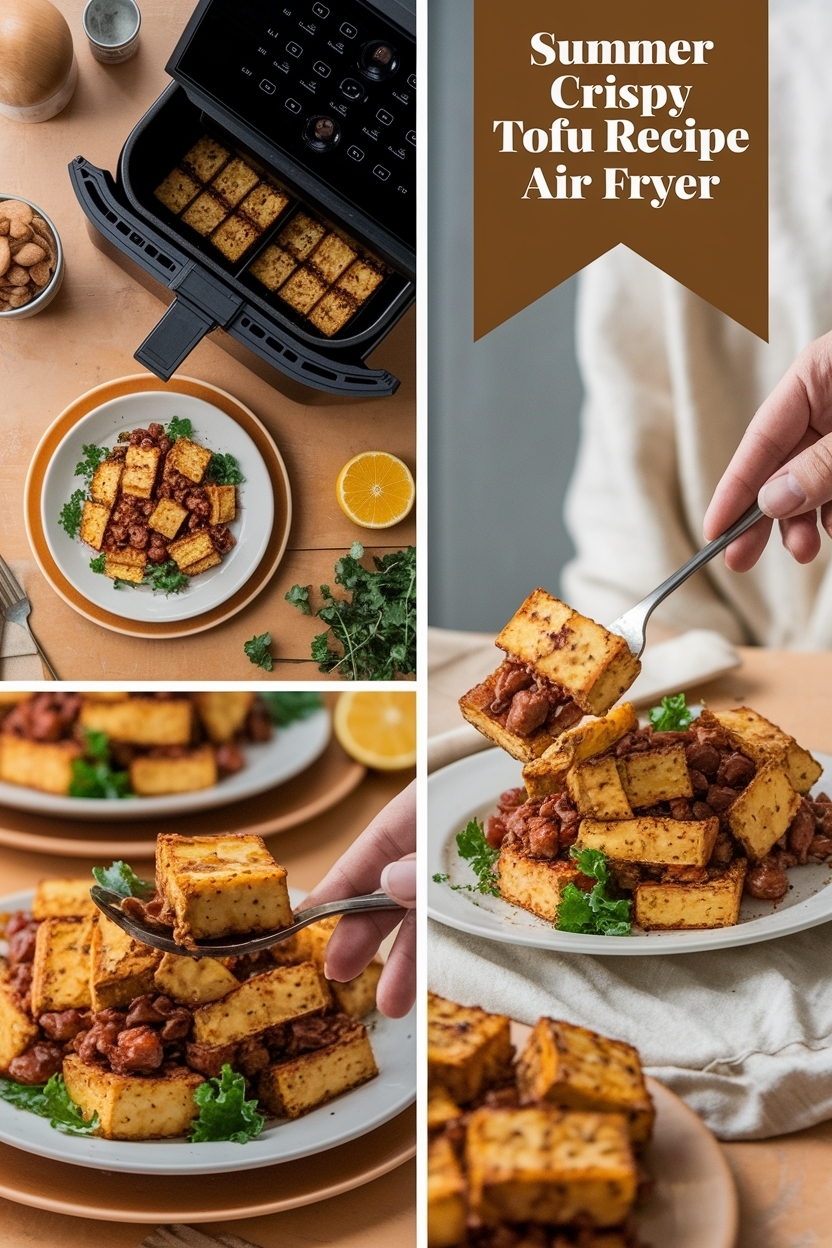 crispy tofu recipe air fryer