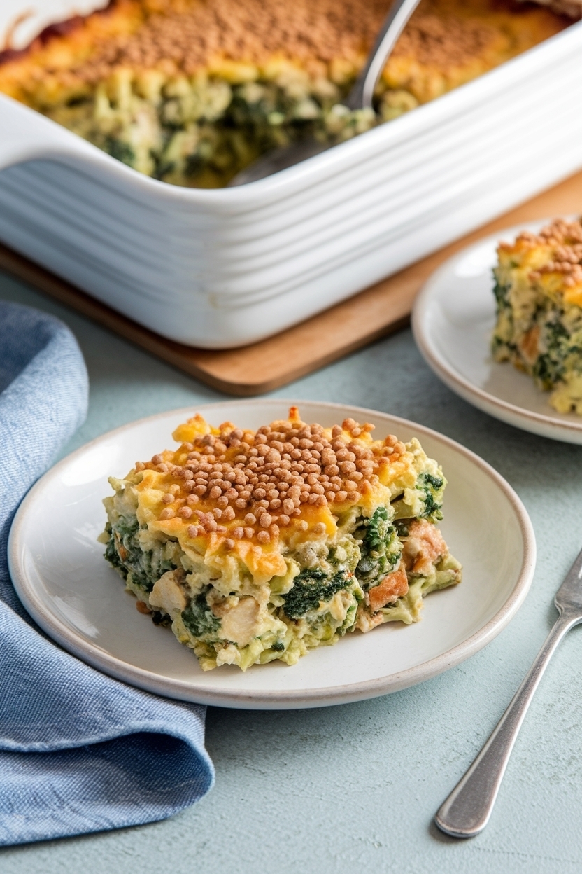 chicken broccoli casserole recipe healthy