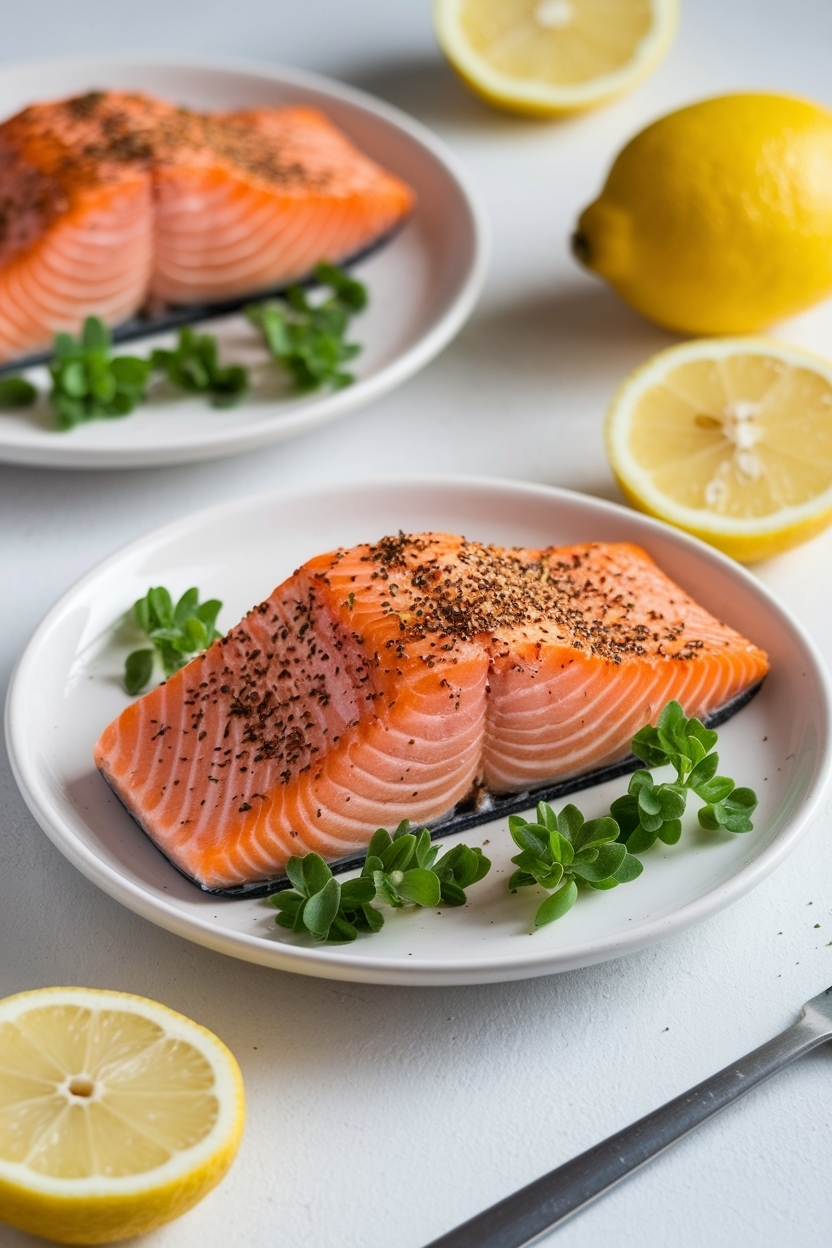 baked salmon recipe with lemon garlic