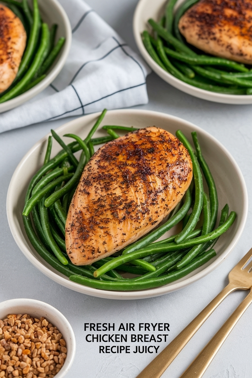 air fryer chicken breast recipe juicy