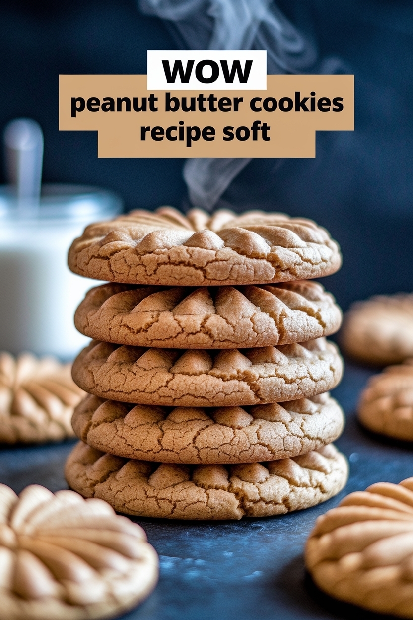 peanut butter cookies recipe soft