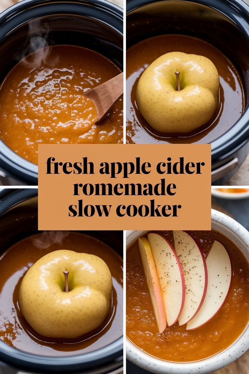 apple cider recipe homemade slow cooker