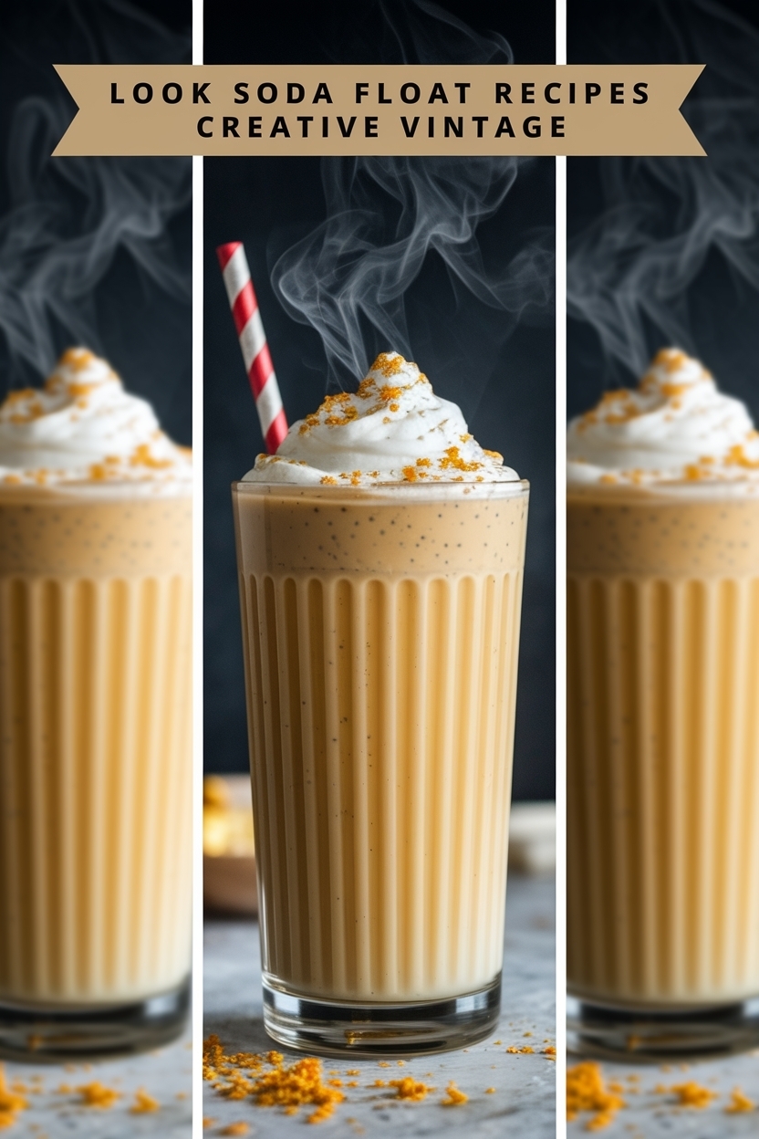 soda float recipes creative vintage