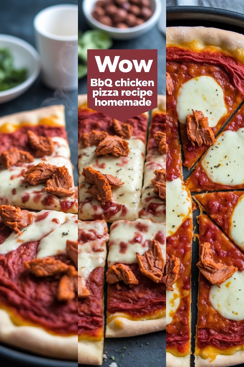 bbq chicken pizza recipe homemade