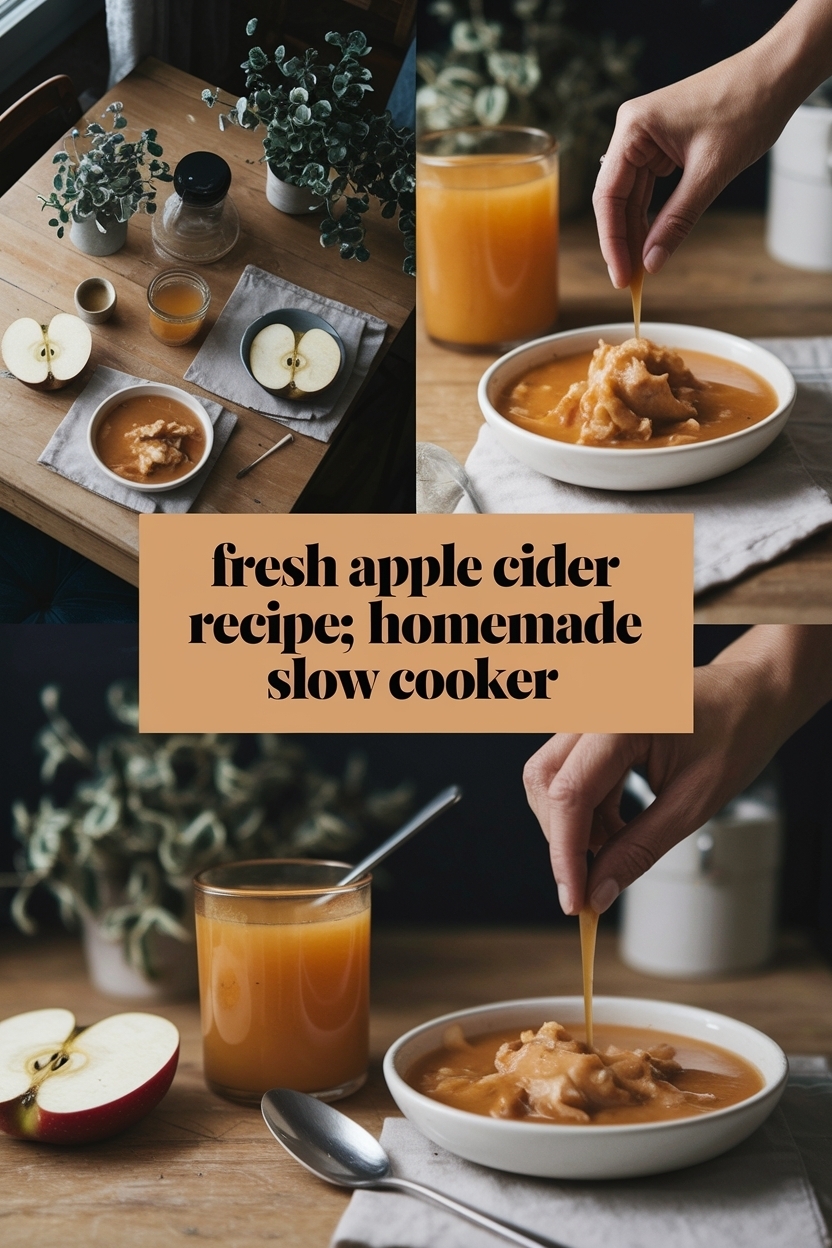 apple cider recipe homemade slow cooker