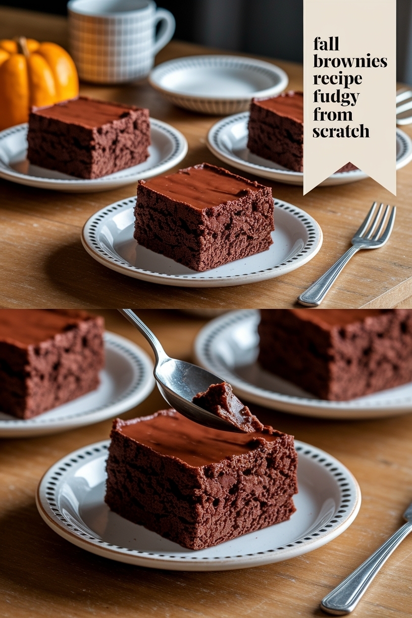 brownies recipe fudgy from scratch