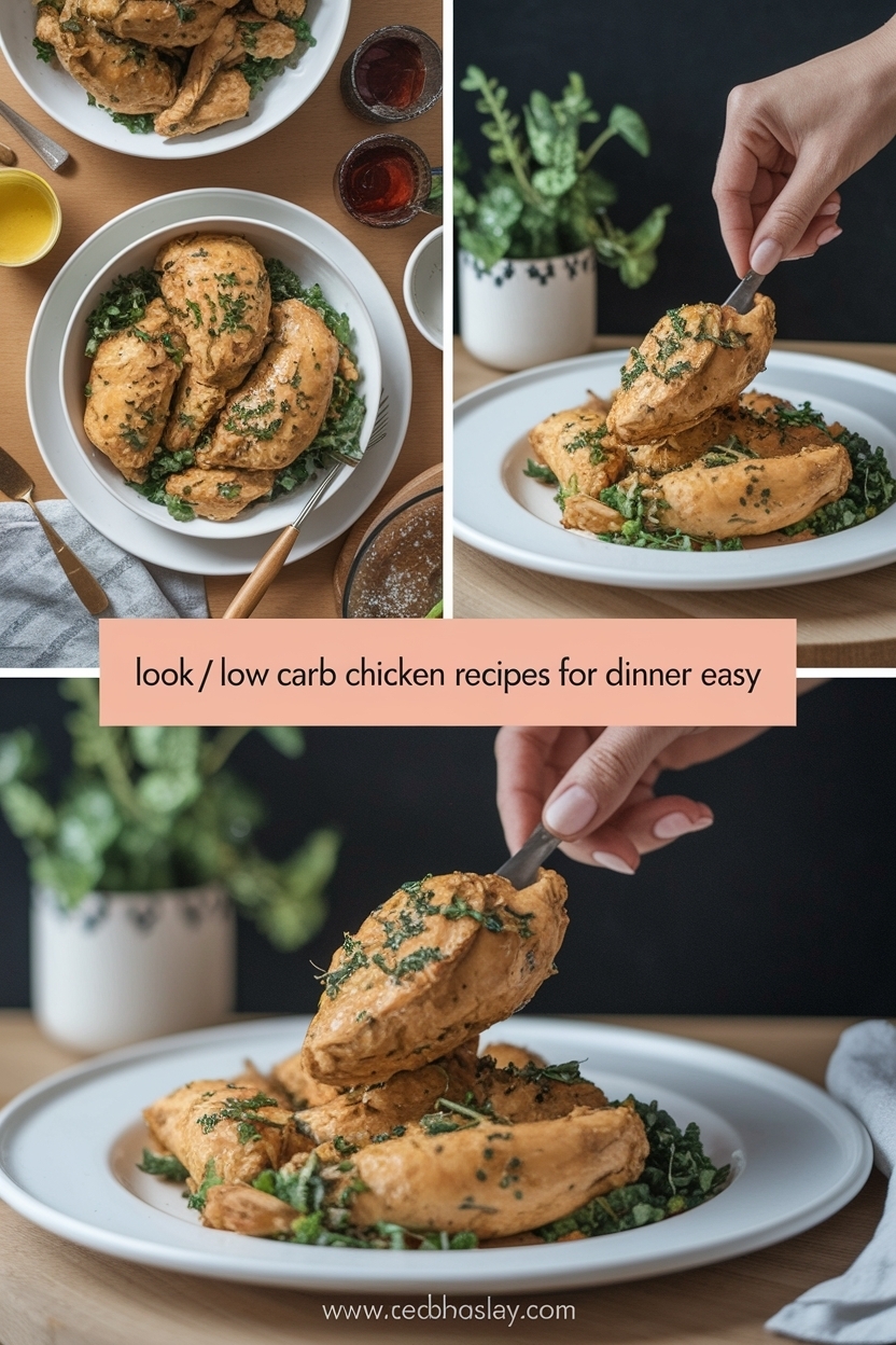 low carb chicken recipes for dinner easy
