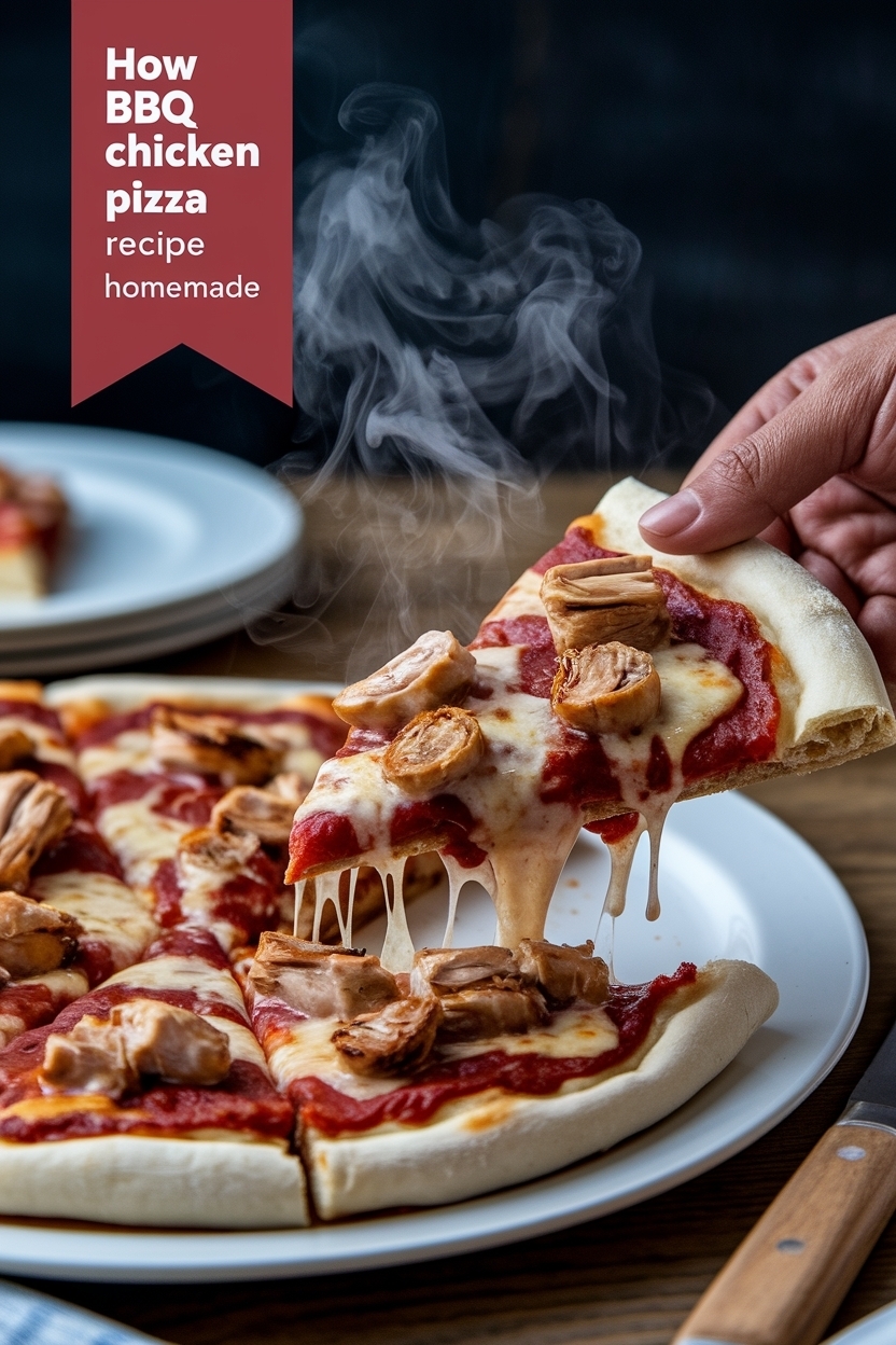 bbq chicken pizza recipe homemade