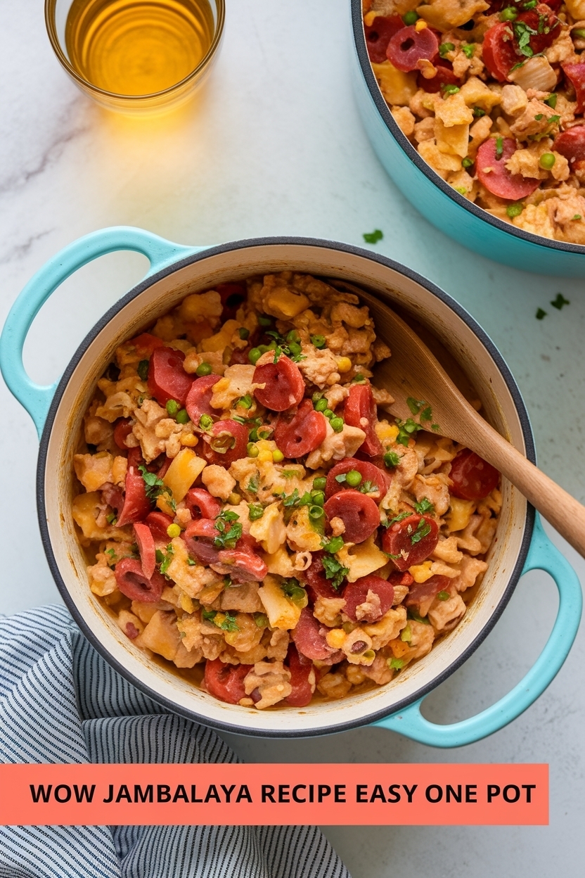 jambalaya recipe easy one pot