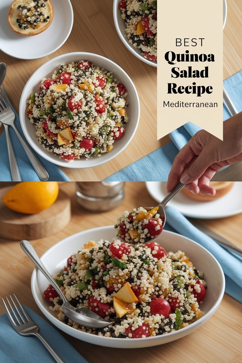 quinoa salad recipe mediterranean