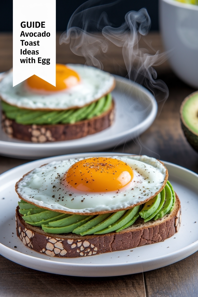 avocado toast ideas with egg