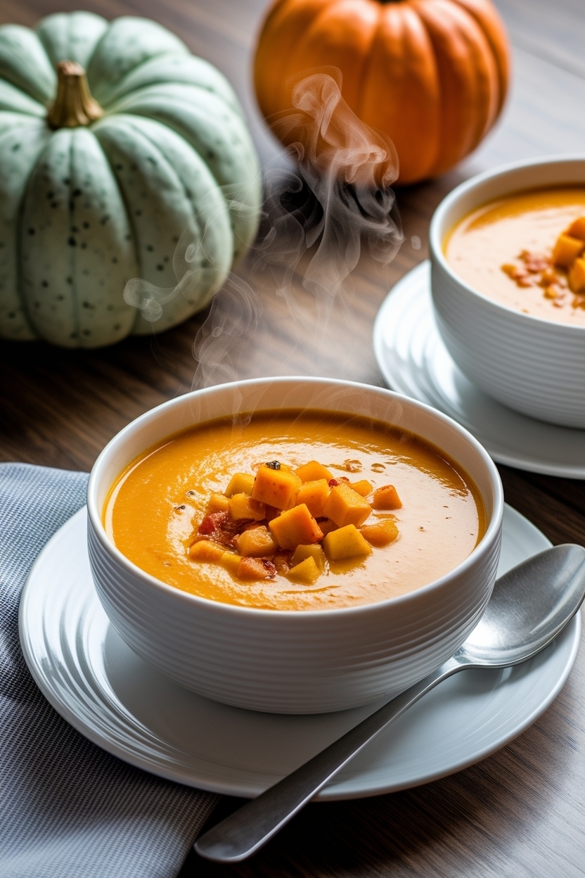 butternut squash soup recipe roasted fall