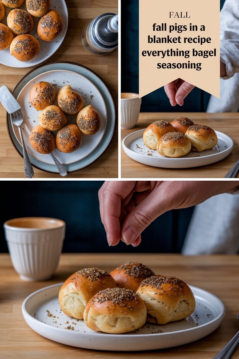 pigs in a blanket recipe everything bagel seasoning