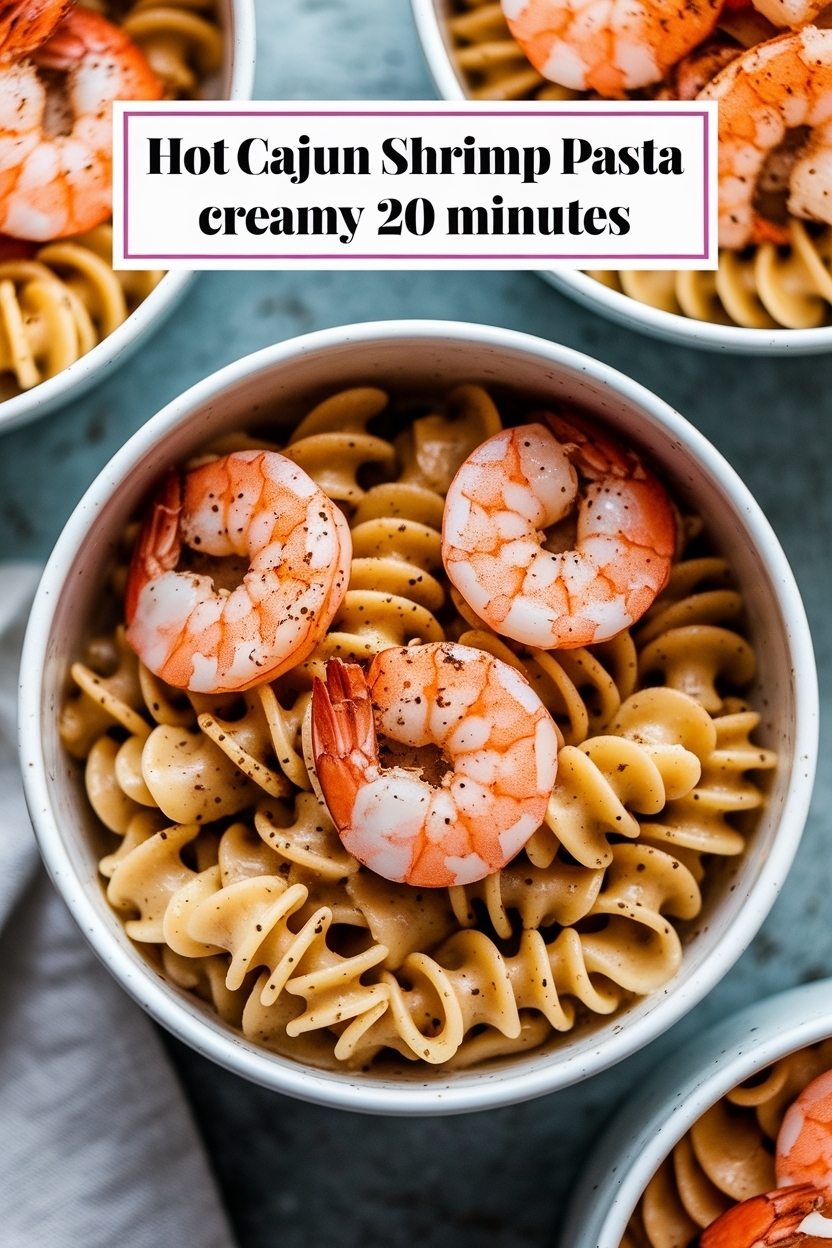 cajun shrimp pasta creamy 20 minutes