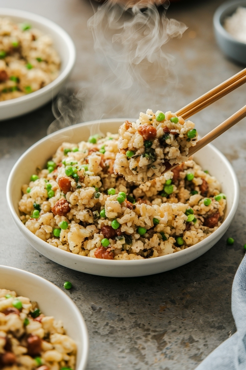 cauliflower fried rice recipe keto takeout style