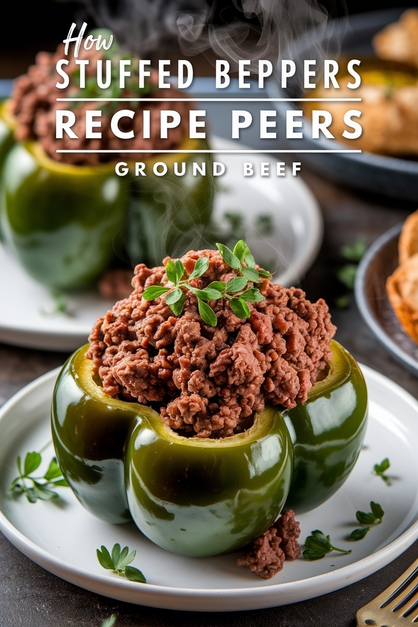 stuffed bell peppers recipe ground beef