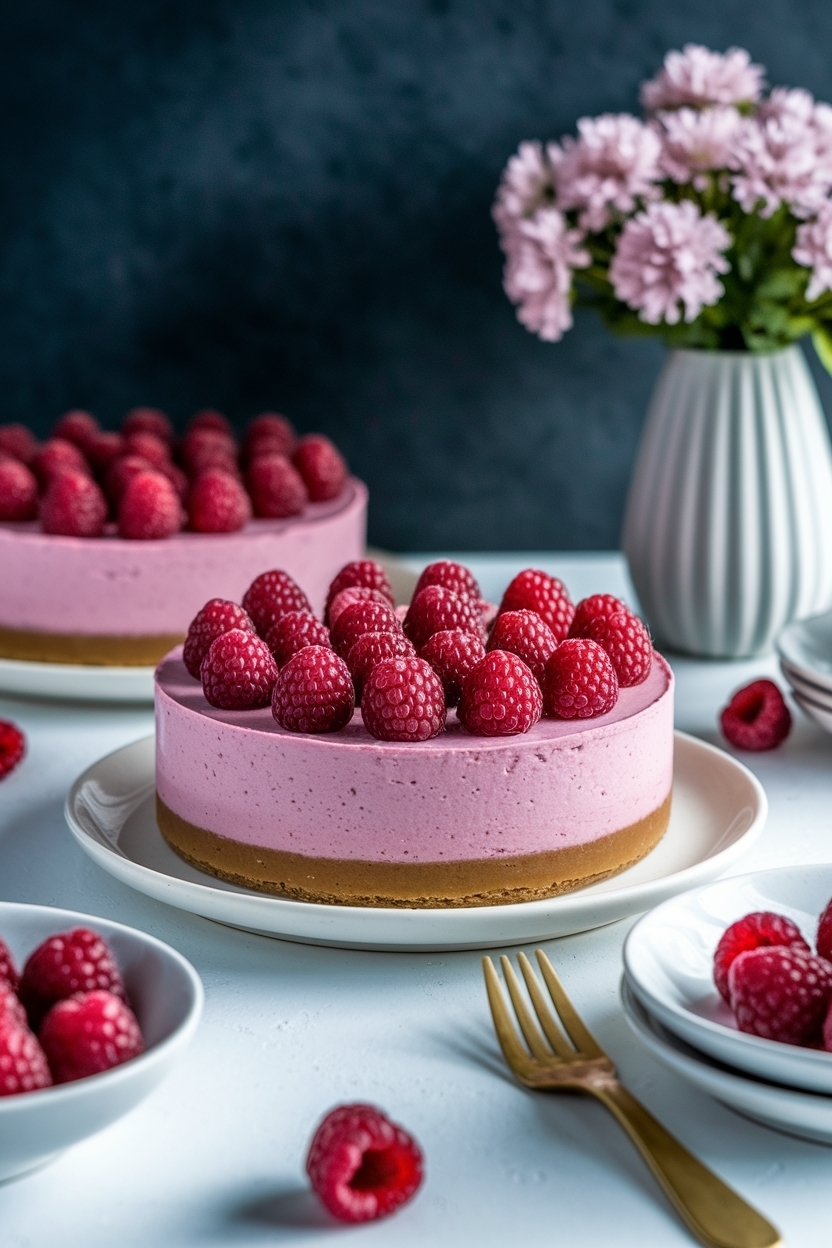 no bake raspberry cheesecake recipe