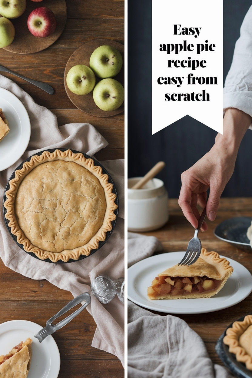 apple pie recipe easy from scratch