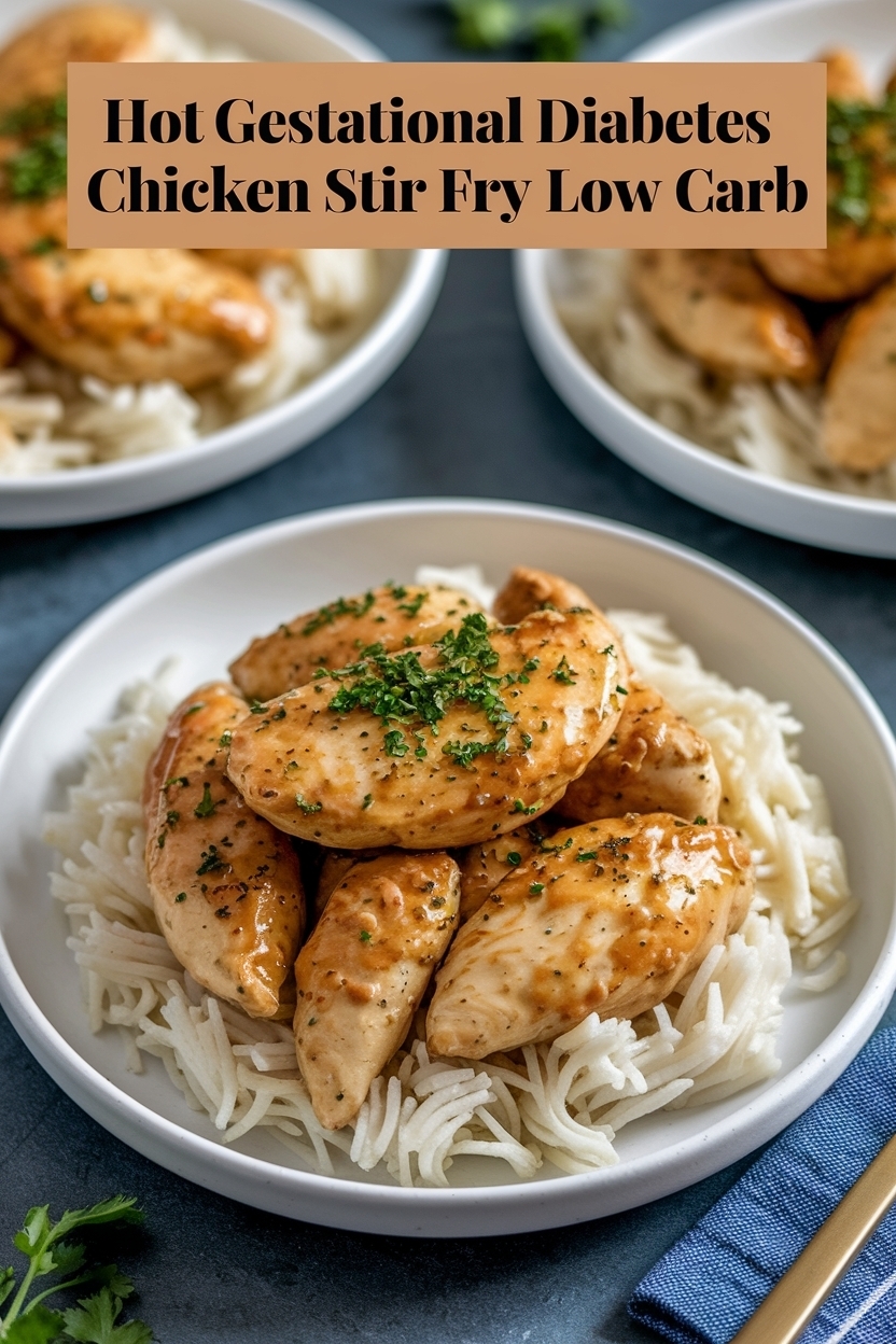gestational diabetes chicken stir fry low carb