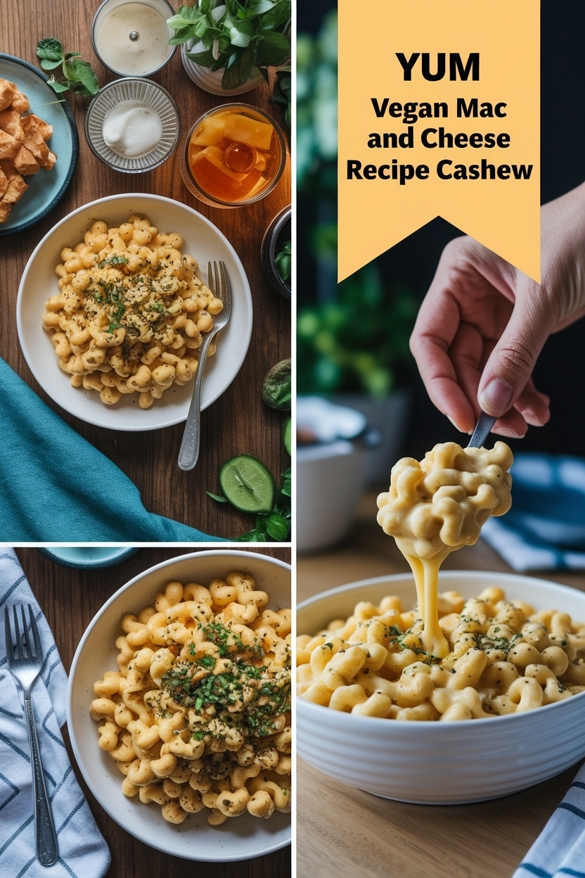 vegan mac and cheese recipe cashew
