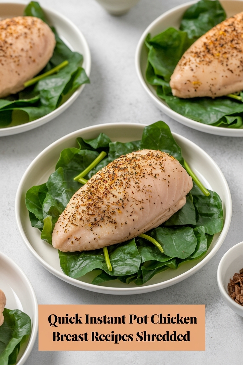 instant pot chicken breast recipes shredded
