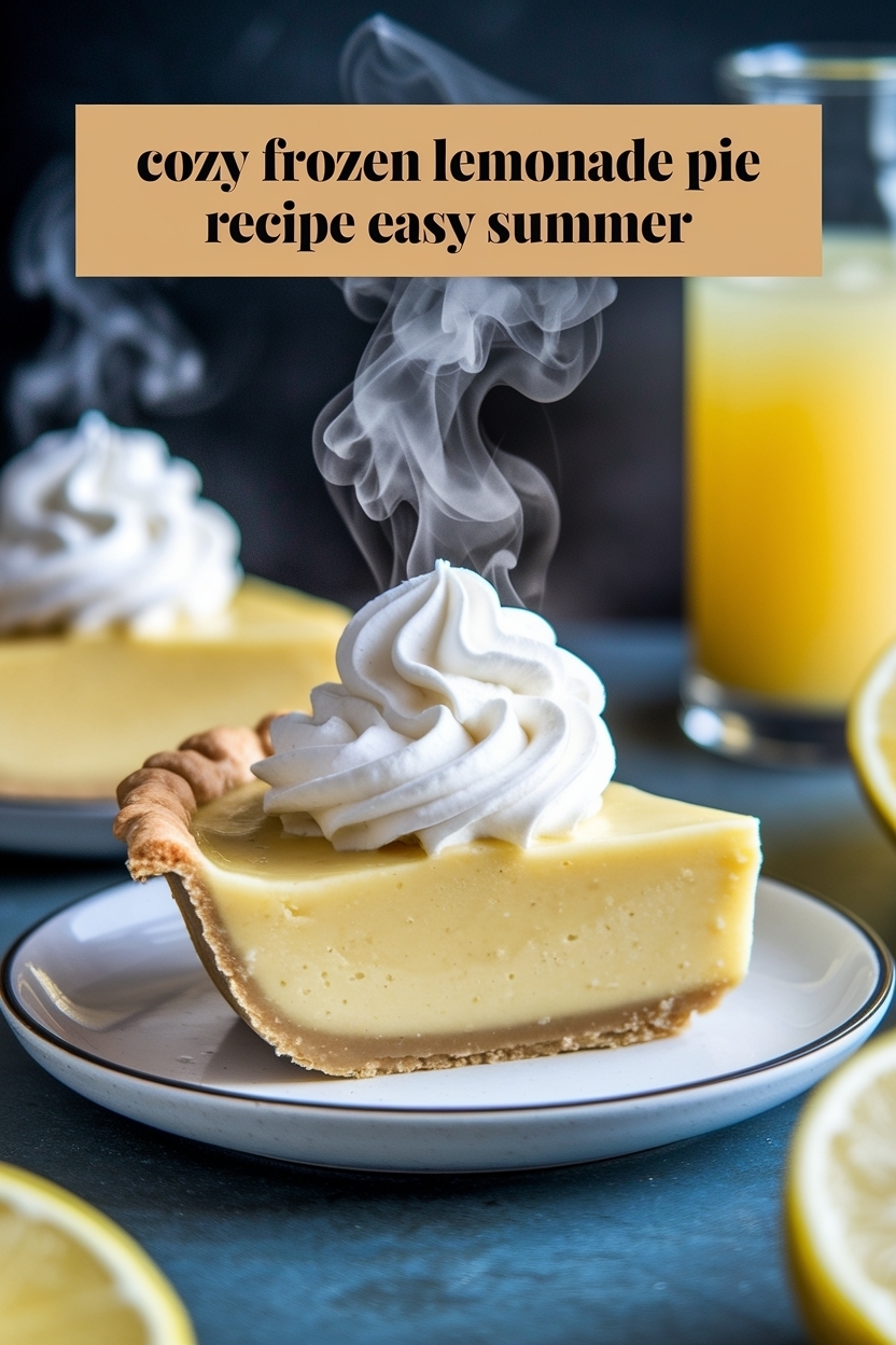 frozen lemonade pie recipe easy summer