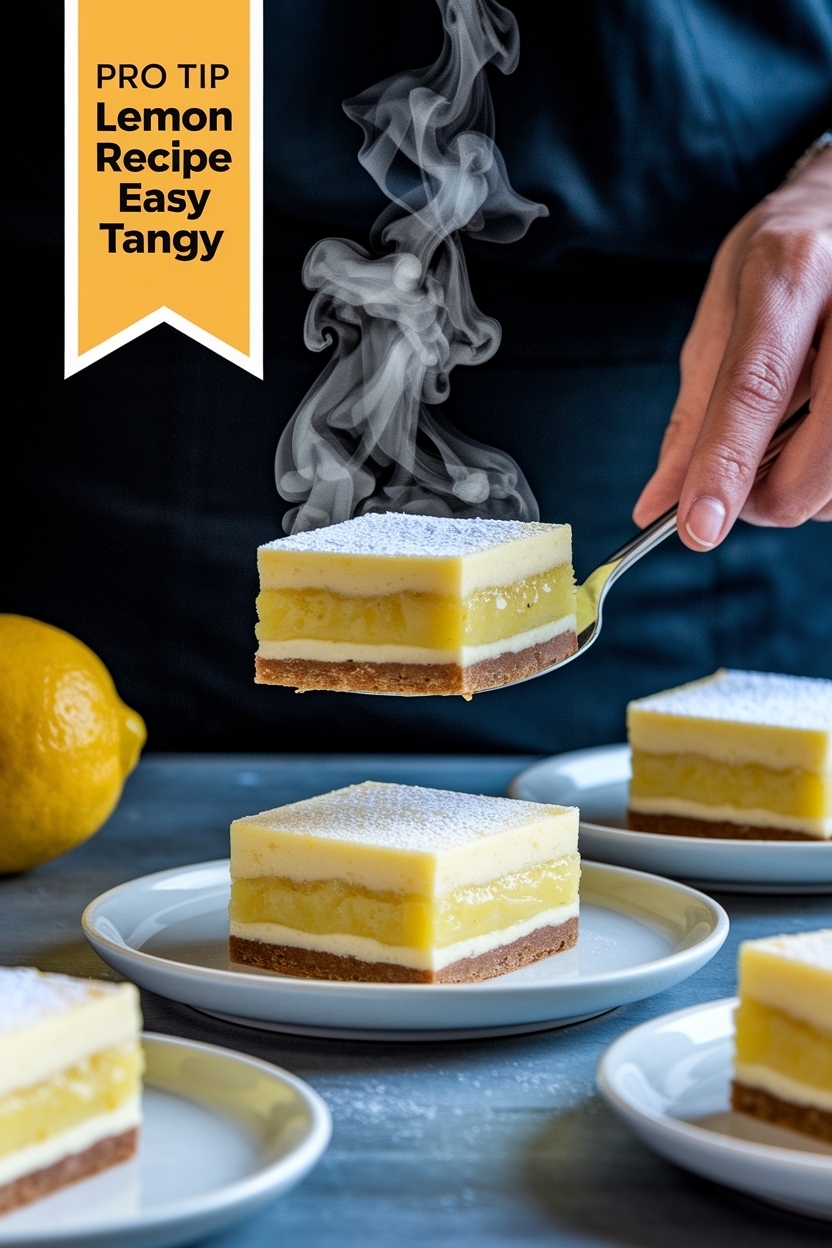 lemon bars recipe easy tangy