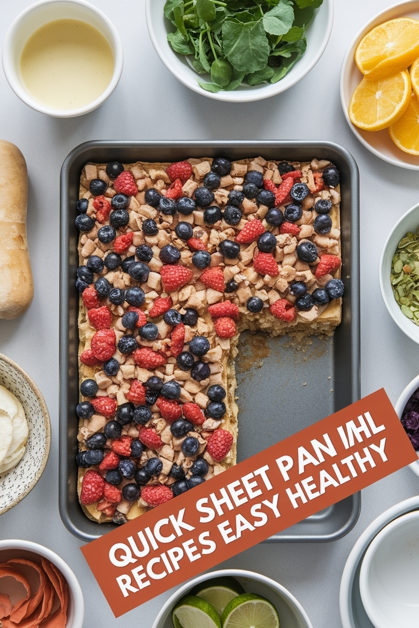 sheet pan meal prep recipes easy healthy