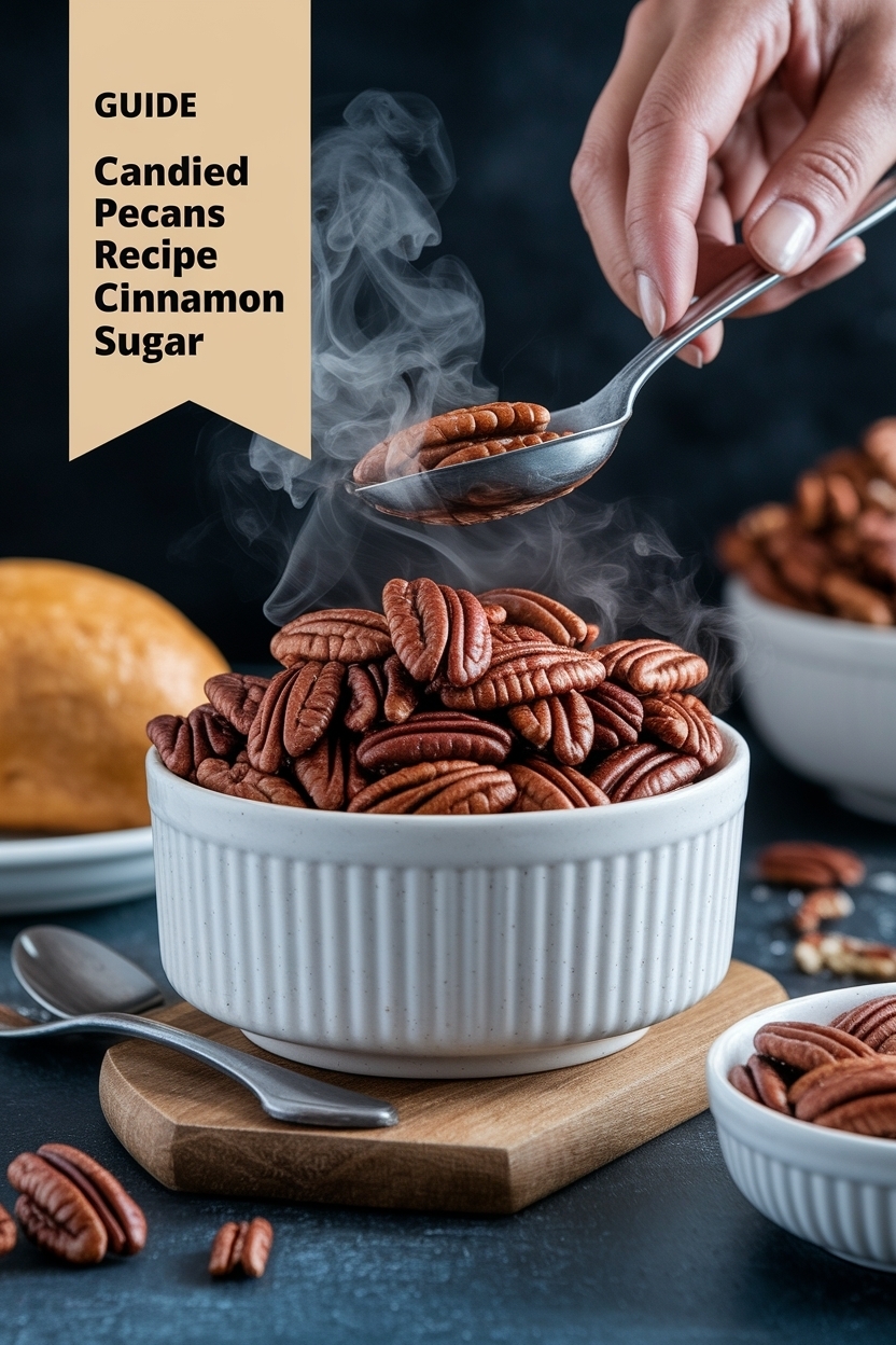 candied pecans recipe cinnamon sugar