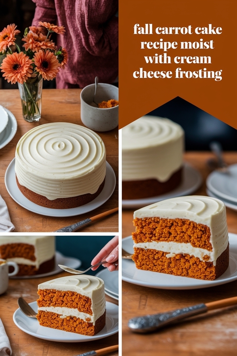 carrot cake recipe moist with cream cheese frosting
