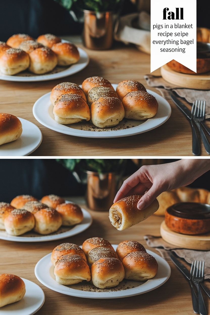 pigs in a blanket recipe everything bagel seasoning