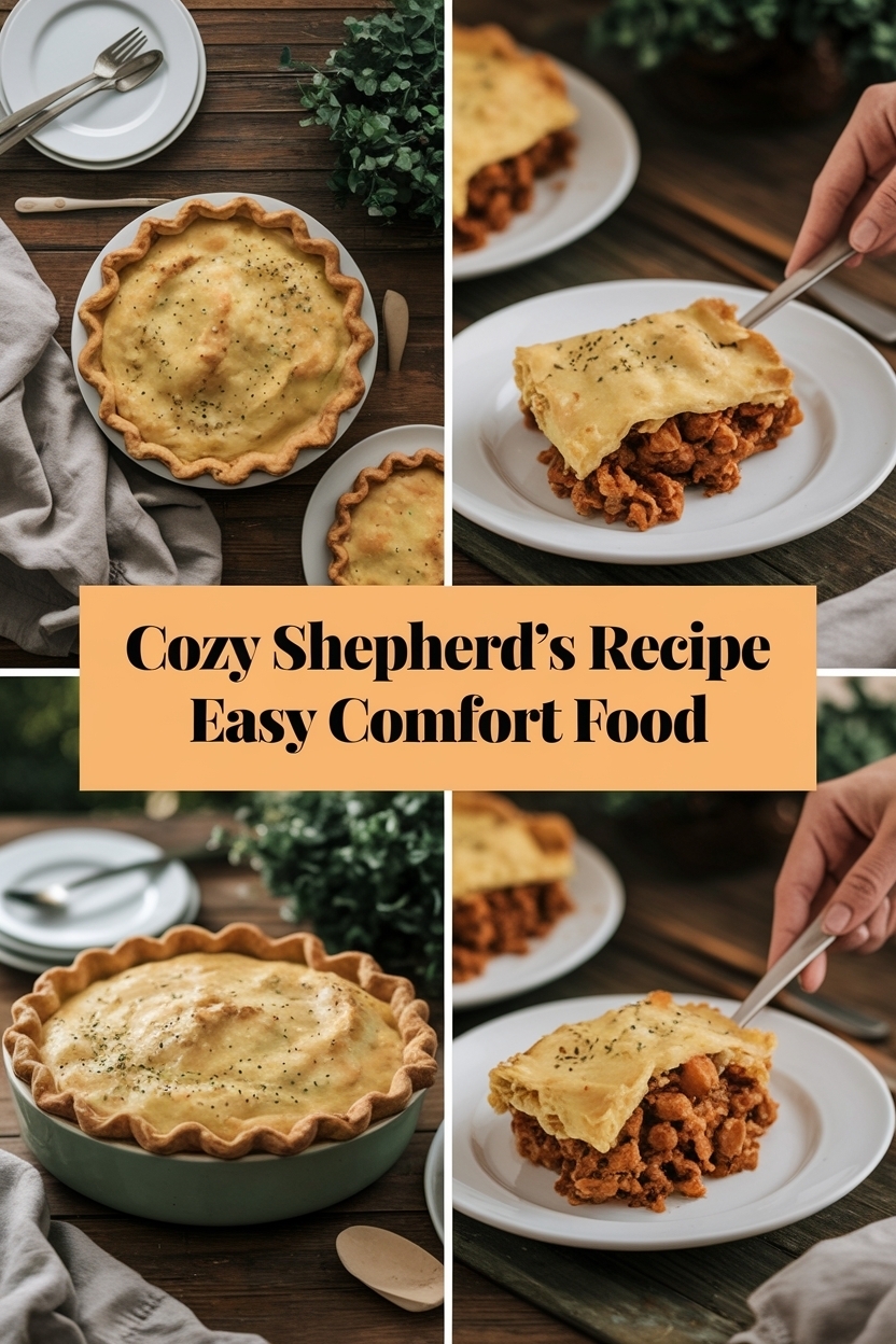 shepherd's pie recipe easy comfort food