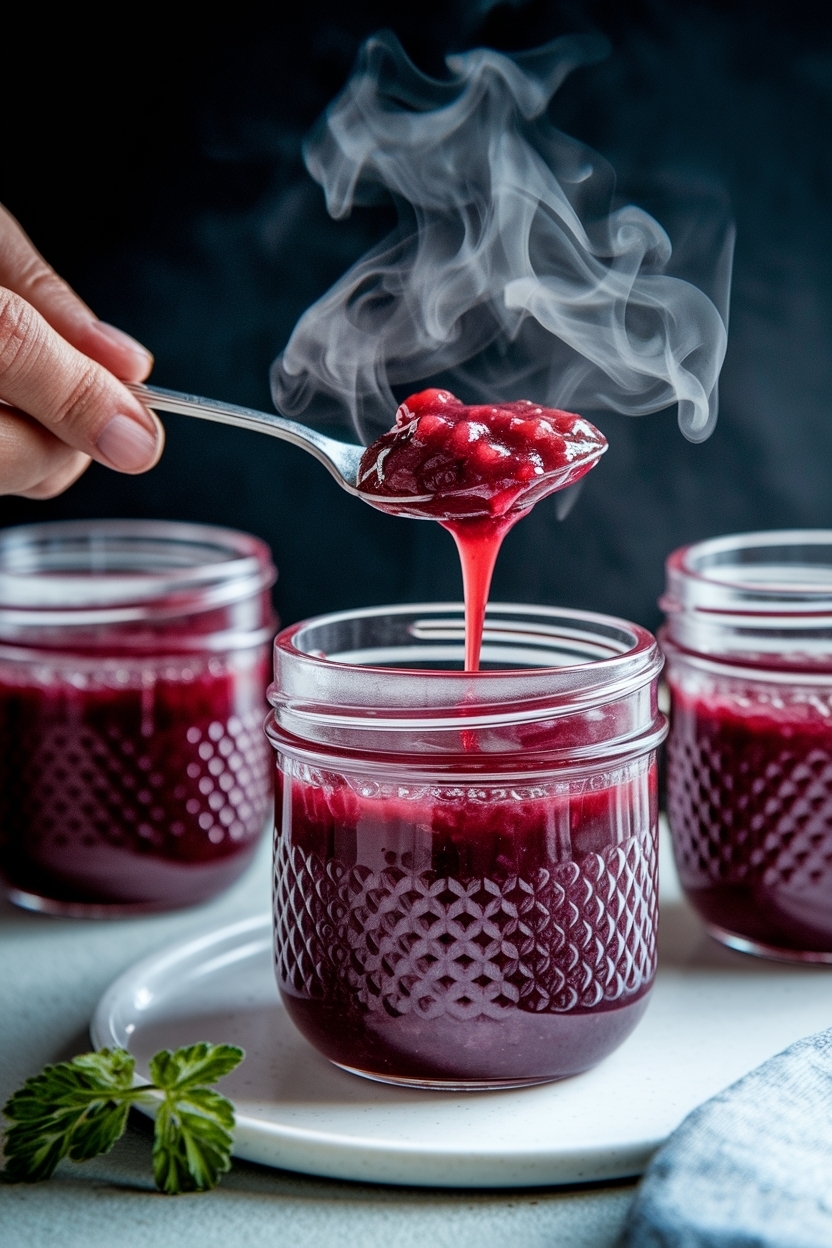 small batch rhubarb jam no pectin