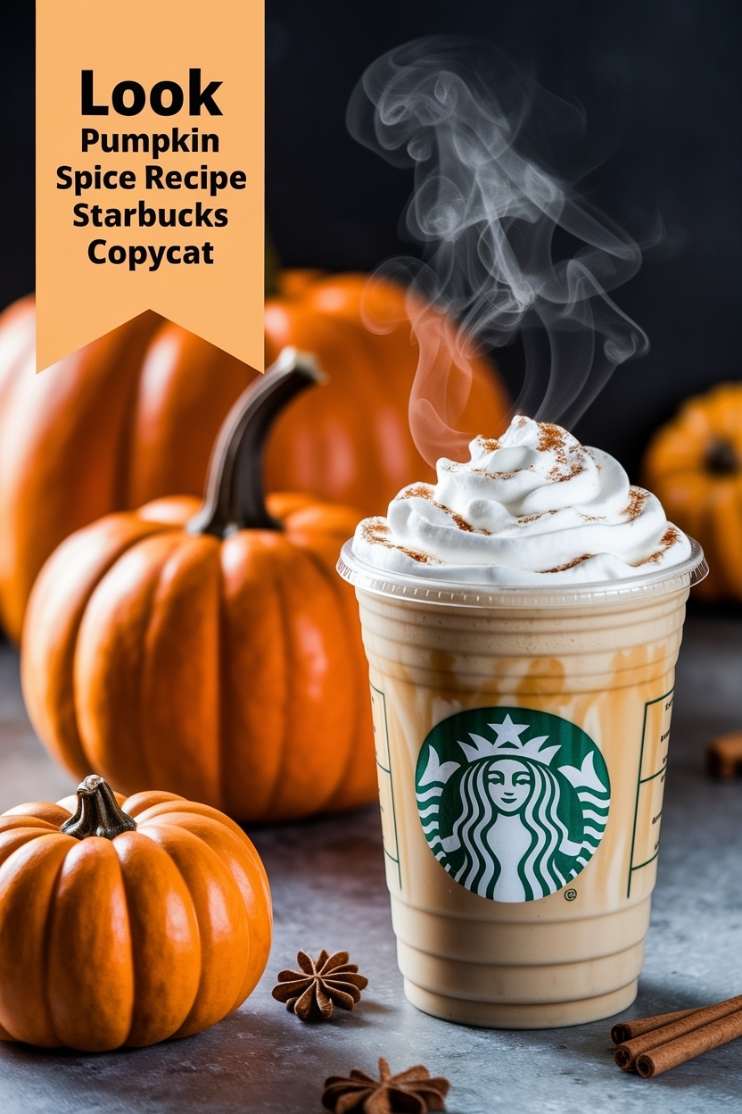 pumpkin spice latte recipe starbucks copycat