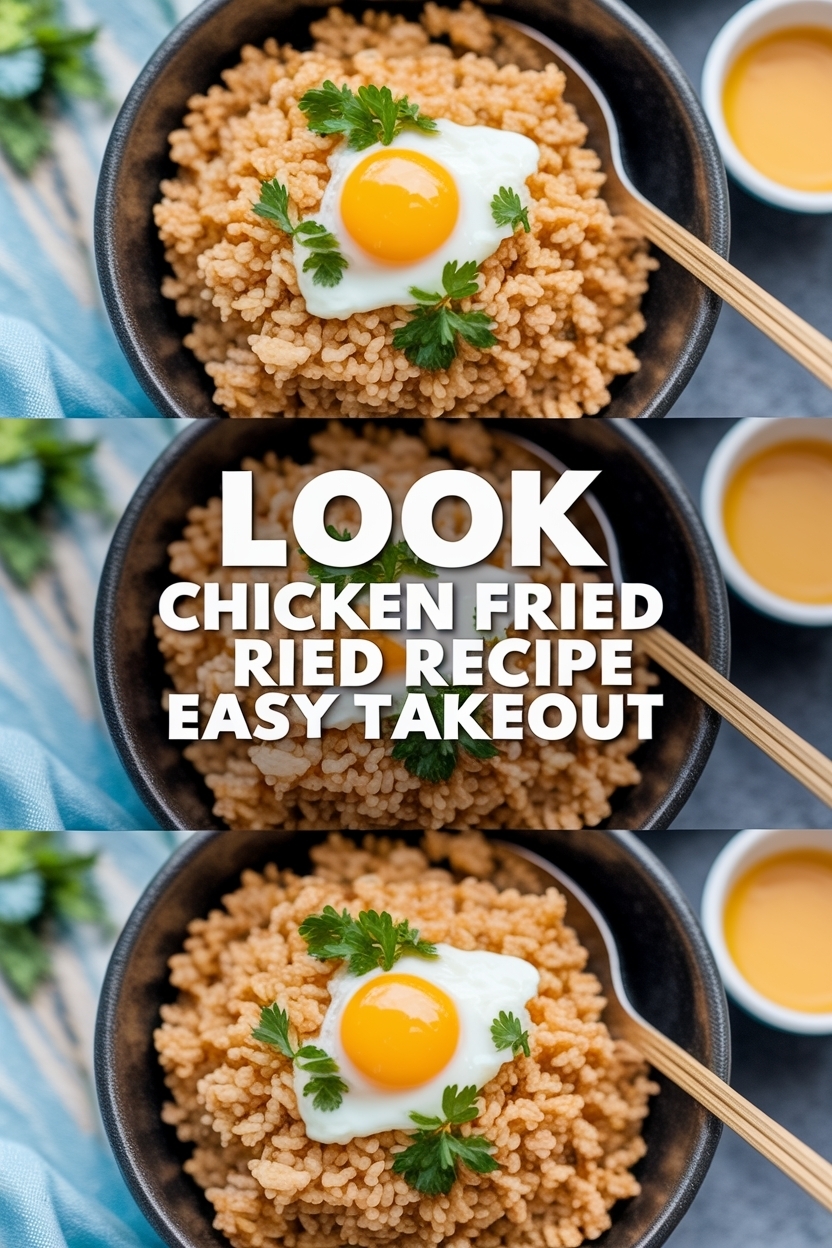 chicken fried rice recipe easy takeout