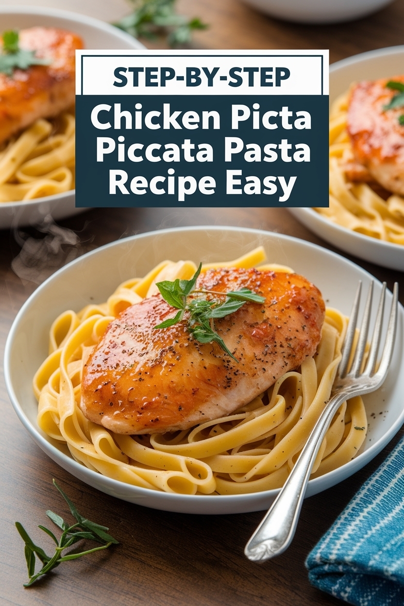 chicken piccata pasta recipe easy
