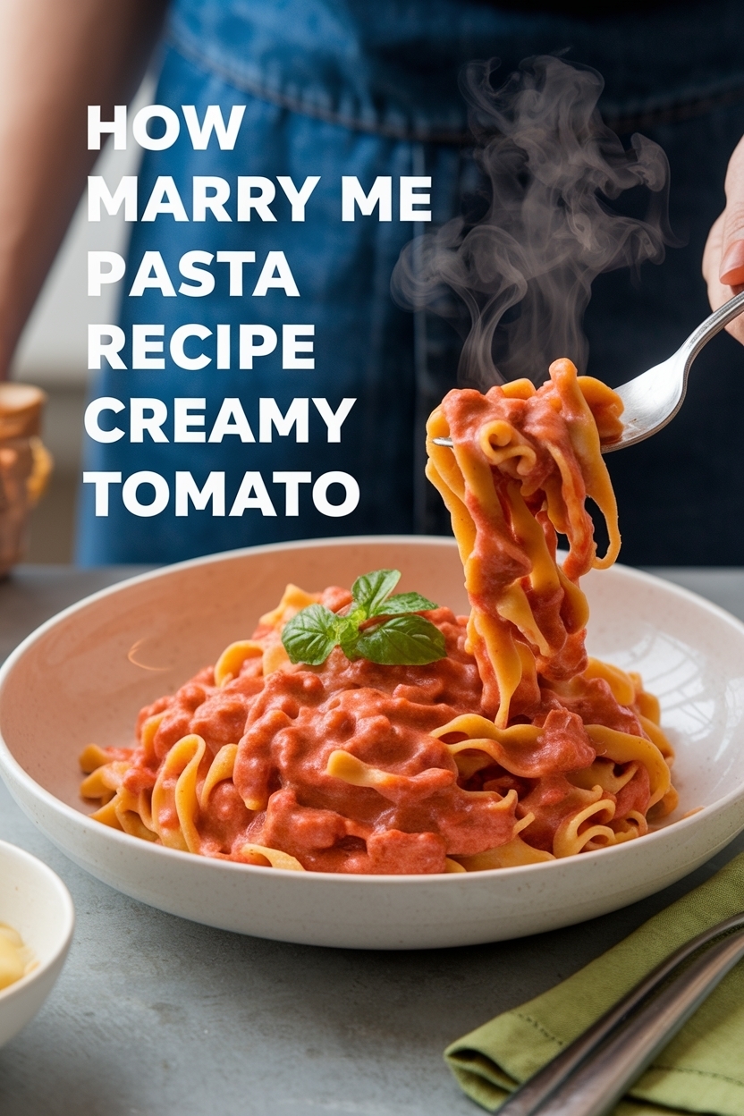 marry me pasta recipe creamy tomato