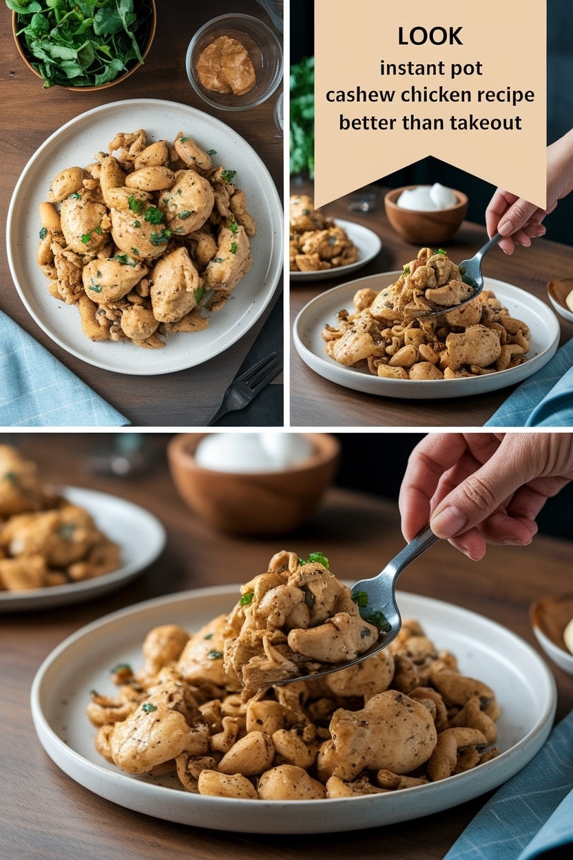 instant pot cashew chicken recipe better than takeout