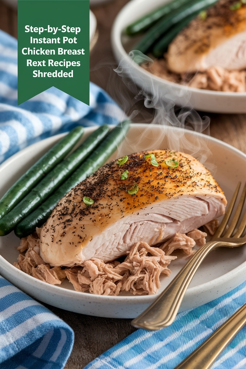 instant pot chicken breast recipes shredded