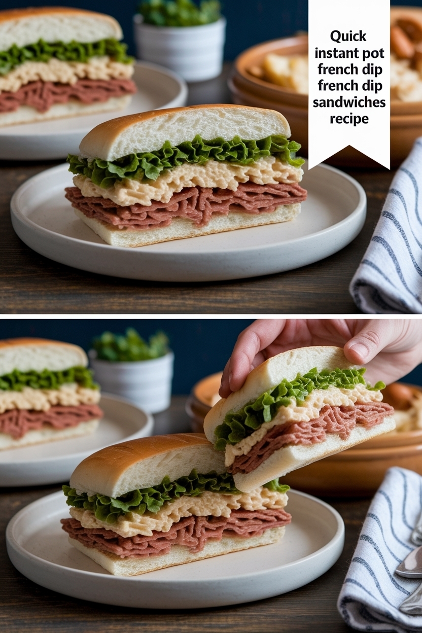 instant pot french dip sandwiches recipe