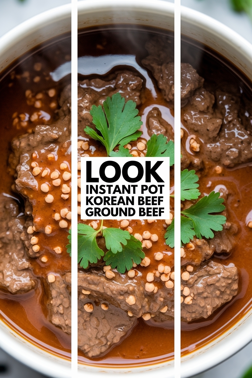 instant pot korean beef recipe ground beef