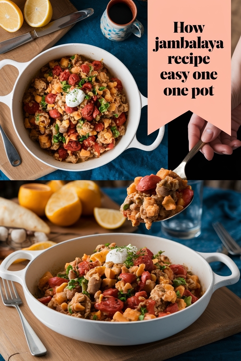 jambalaya recipe easy one pot
