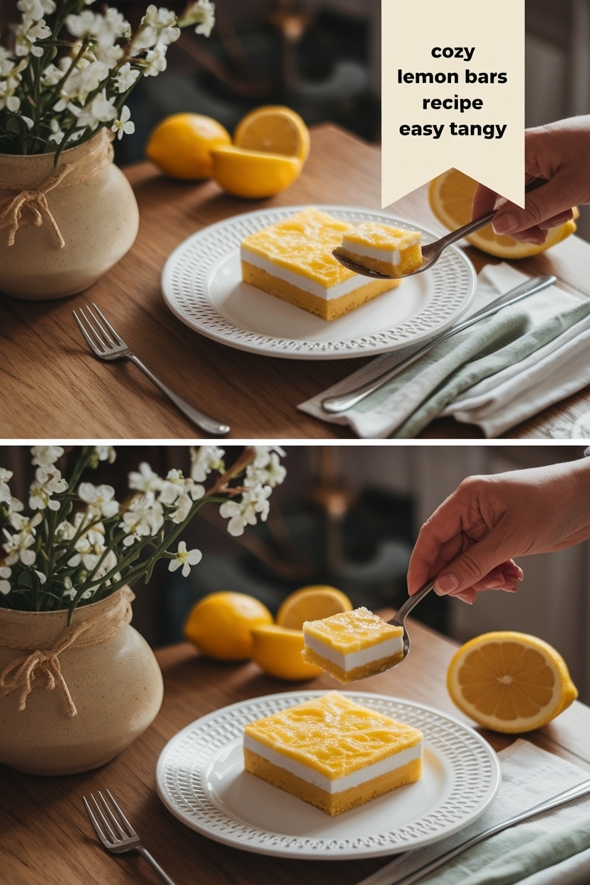 lemon bars recipe easy tangy