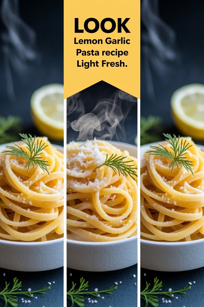lemon garlic pasta recipe light fresh