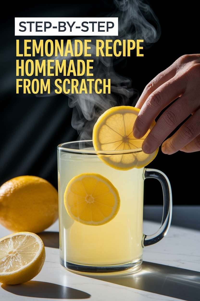 lemonade recipe homemade from scratch