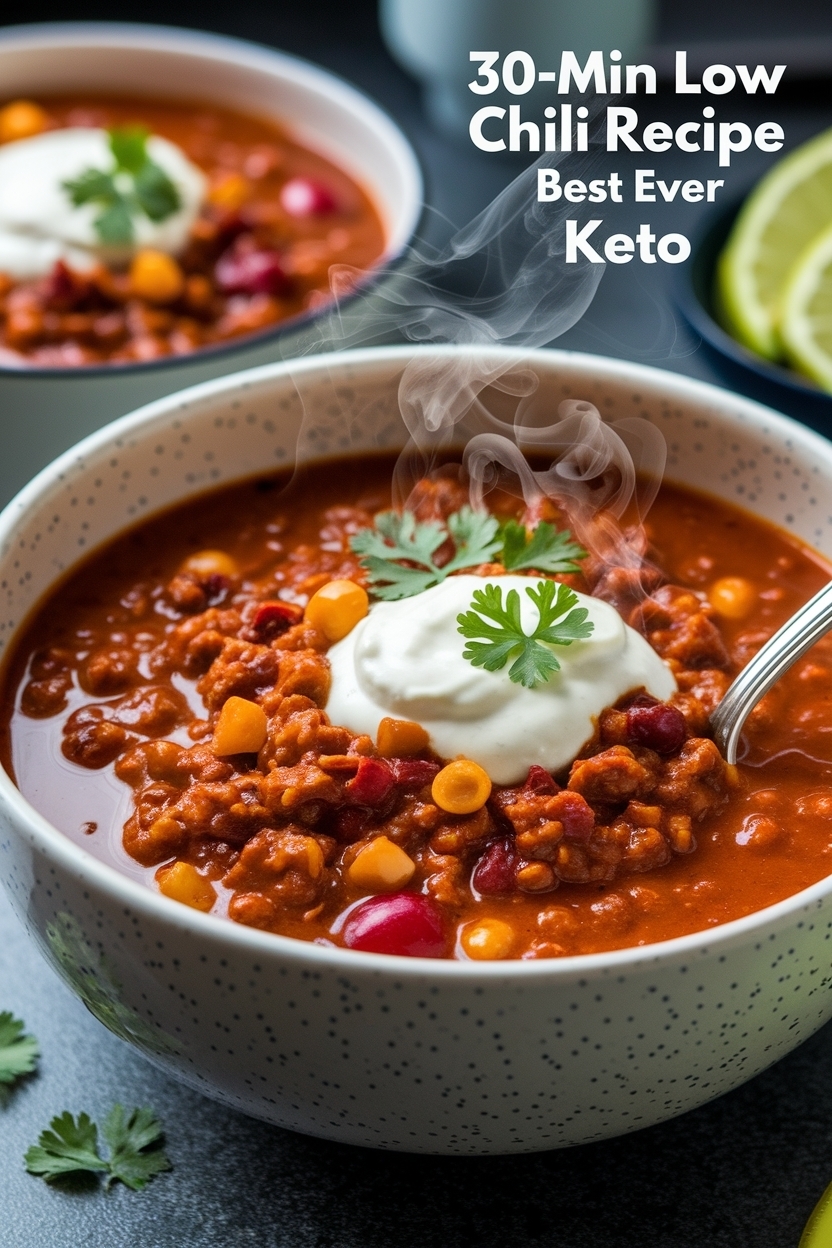 low carb chili recipe best ever keto